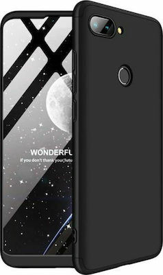 Silicone Back Cover Black (Xiaomi Mi 8 Lite)