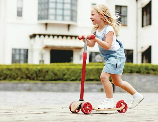 Hape Детски Ролери Street Surfer 3 Колела За 3+ Години Червени