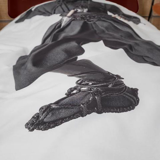 Snurk Ninja Kids Duvet Cover Single Gray 140x200cm