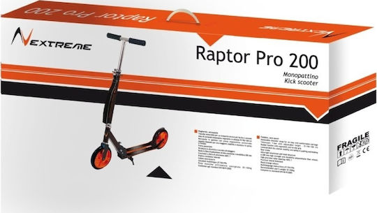 Nextreme Kinderroller Klappbar Raptor Pro 200 2-Rad Schwarz
