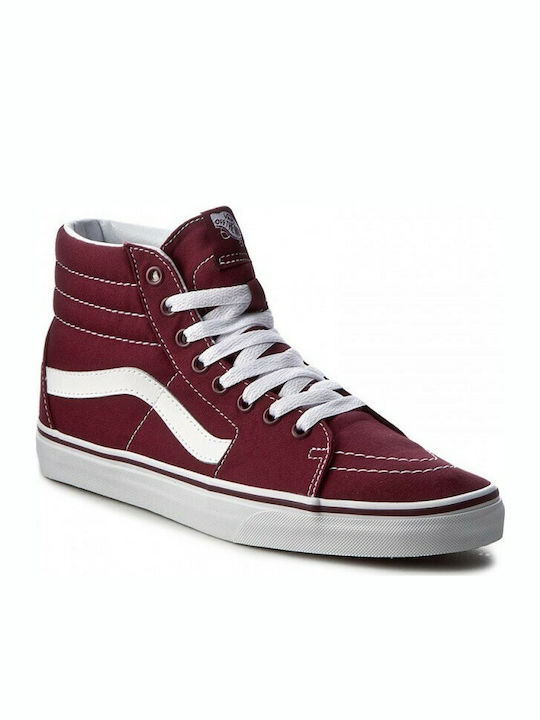 Vans SK8-Hi Unisex Μποτάκι Μπορντό