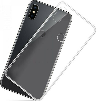 Powertech Umschlag Rückseite Silikon 0.5mm Transparent (Xiaomi Mi 6X/Mi A2) MOB-1096