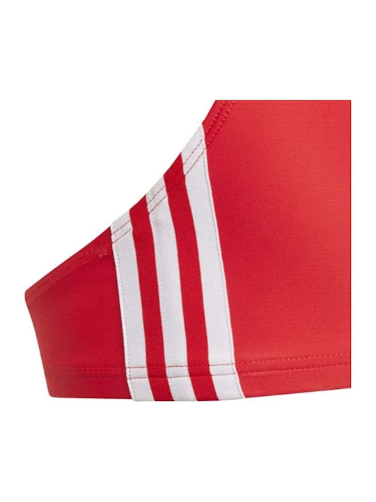 adidas 3-Stripes Παιδικό Μαγιό Μπικίνι Κόκκινο