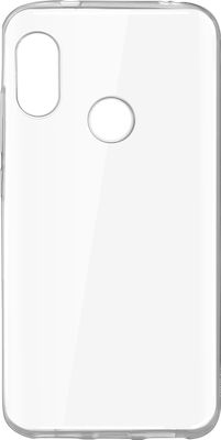 Silicone Back Cover Transparent (Redmi 6)