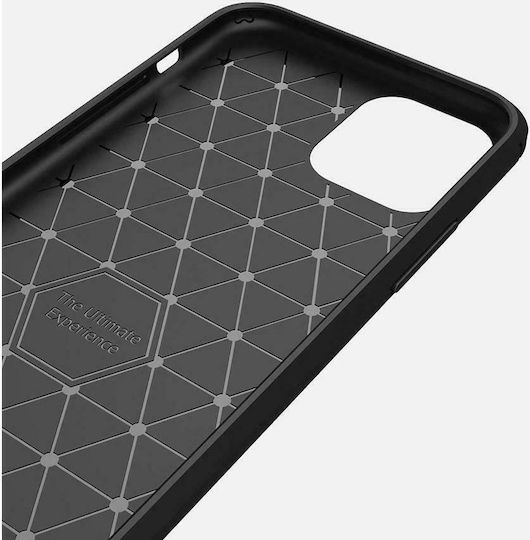 Powertech Back Cover Silicone Black (iPhone 11 Pro)