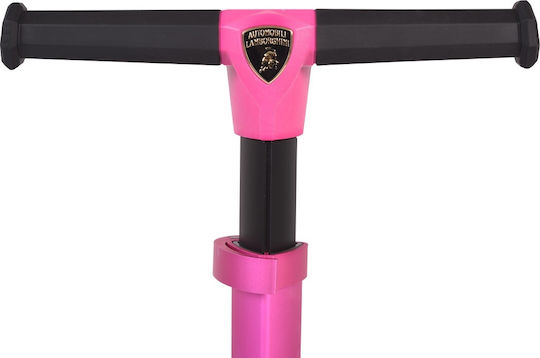 Byox Kids Scooter Foldable Lamborghini 3-Wheel for 3+ Years Pink