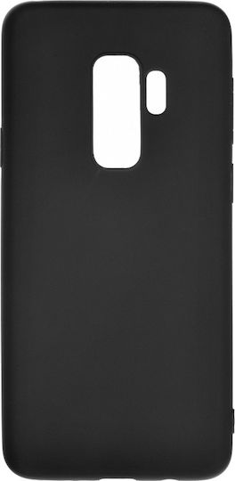 Senso SOFT TOUCH Back Cover Σιλικόνης Μαύρο (Galaxy S9)