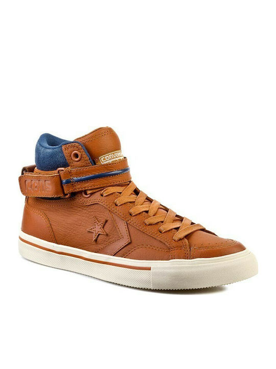 Converse All Star Sneaker Pro Blaze Plus Ανδρικά Μποτάκια Καφέ