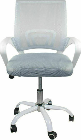 Woodwell BF2101-SC Καρέκλα Γραφείου Άσπρο / Γκρι Woodwell BF2101-SC Καρέκλα Γραφείου Άσπρο / Γκρι