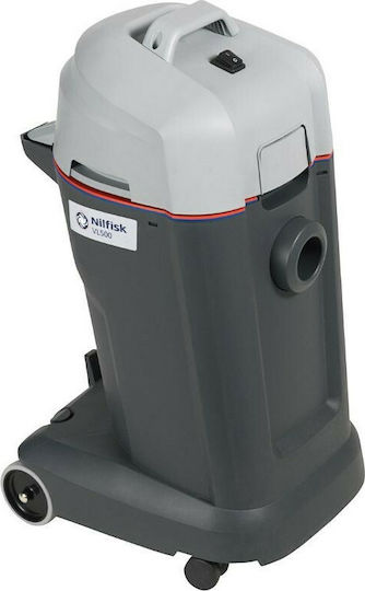 Nilfisk VL500 35 EDF Σκούπα Υγρών / Στερεών 1350W με Πλαστικό Κάδο 18lt