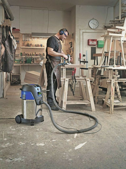 Nilfisk Aero 31-21 PC Vacuum Wet / Dry 1250W with Stainless Bin 30lt