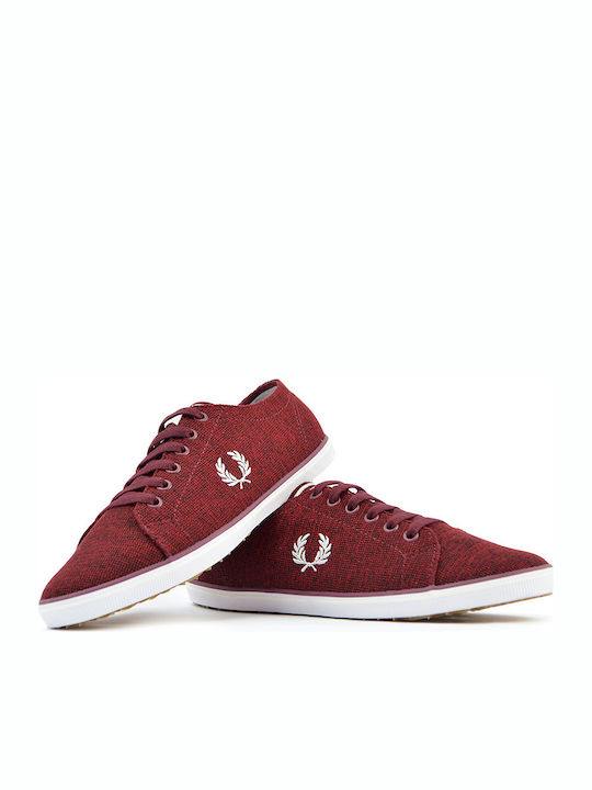 Kingston Jersey Sneakers Burgundy