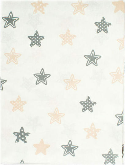 Dimcol Star Kids Cotton Pillowcase 50x70cm 103 Grey 1925813107310372