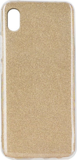 Forcell Shining Задна корица Силикон Златист (Redmi 7A)