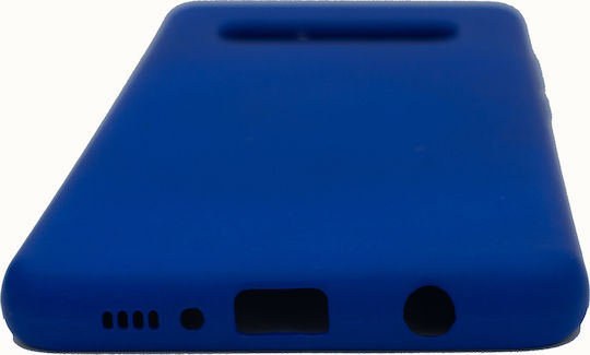 Hurtel Back Cover Σιλικόνης Μπλε (Galaxy S10+)