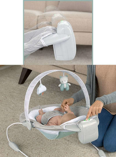 Ingenuity Electric Baby Relax DreamComfort SmartBounce with Music and Vibration Pemberton for Child up to 9kg