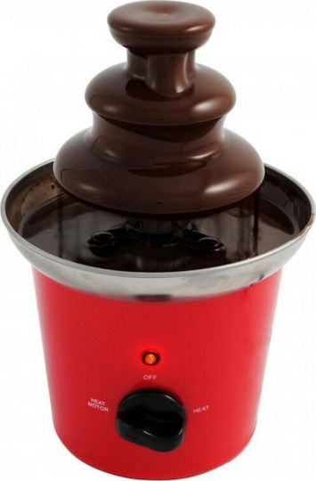 Sephra Red Chocolate Fountain with 3 Flats Baby 220W 19x19x33cm