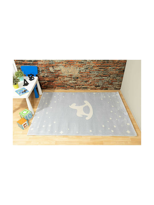 Ezzo Rocking Horse 8611AXY Παιδικό Χαλί Γαλάζιο 133x190cm