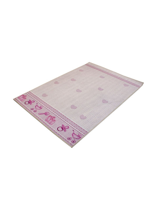 Tzikas Carpets Kids Synthetic Rug 73013-021 Hearts 160x230cm