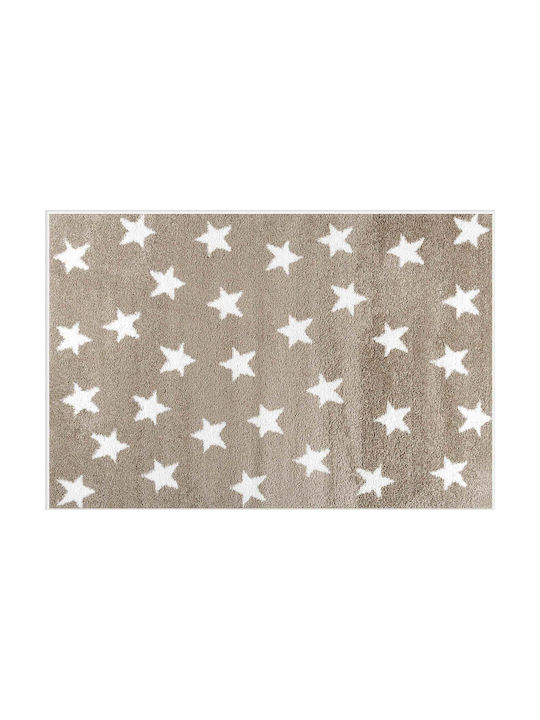 Newplan 1520X Kinder Teppich Sterne Beige 80x150cm