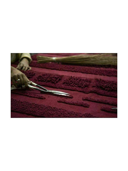 Lorena Canals Air Savannah Χειροποίητο Παιδικό Χαλί Βαμβακερό Red 140x200cm
