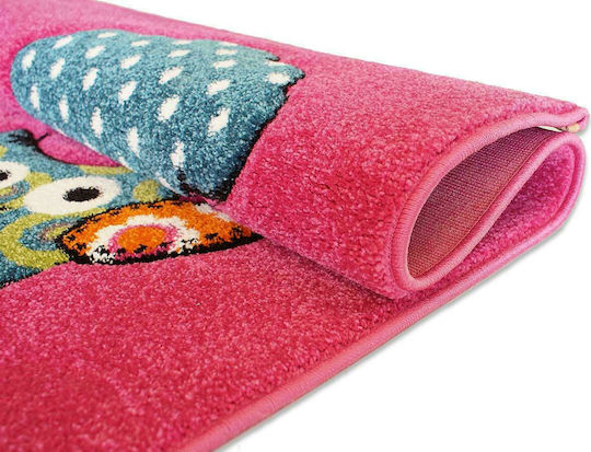 Tzikas Carpets 21077-055 Детско килимче Фуксия 160x230см Дебелина 13мм