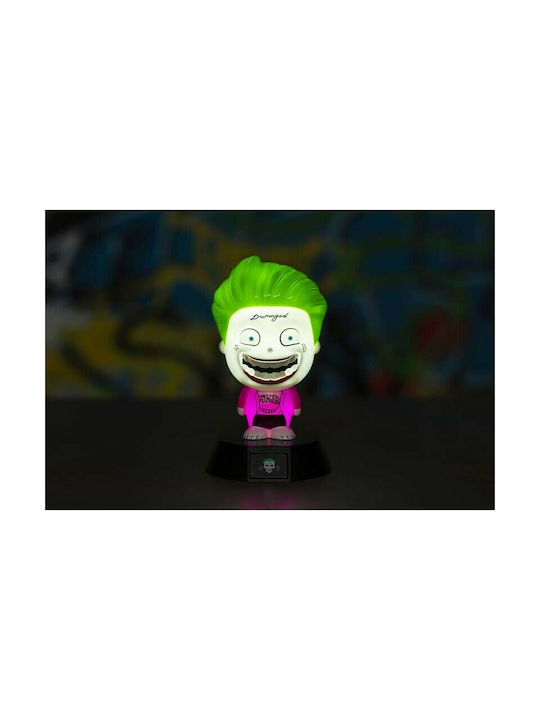 Paladone Lampă decorativă pentru copii DC Comics Modern Joker Verde Paladone Lampă decorativă pentru copii DC Comics Modern Joker Verde