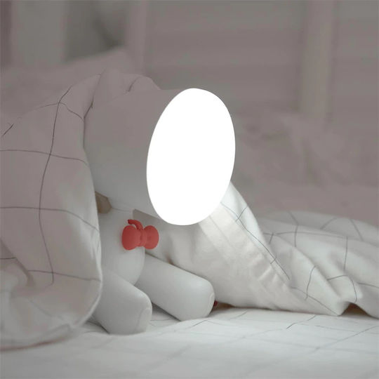Allocacoc Παιδικό Διακοσμητικό Φωτιστικό Puppylamp Λευκό 15x9x21εκ.