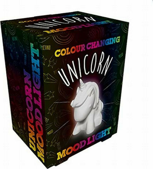 Fizz Creations Παιδικό Διακοσμητικό Φωτιστικό Unicorn Mood με Εναλλαγές Χρωματισμών Λευκό