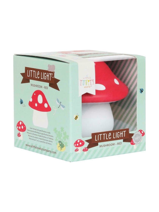 A Little Lovely Company Led Παιδικό Διακοσμητικό Φωτιστικό Mushroom Κόκκινο A Little Lovely Company Led Παιδικό Διακοσμητικό Φωτιστικό Mushroom Κόκκινο