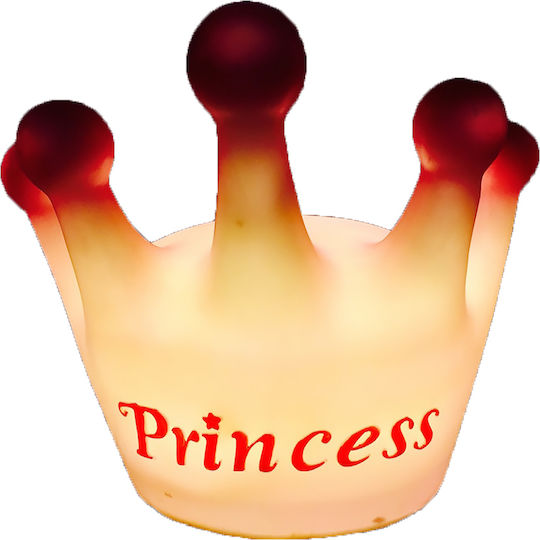 SP Souliotis Led Παιδικό Διακοσμητικό Φωτιστικό Princess Ροζ