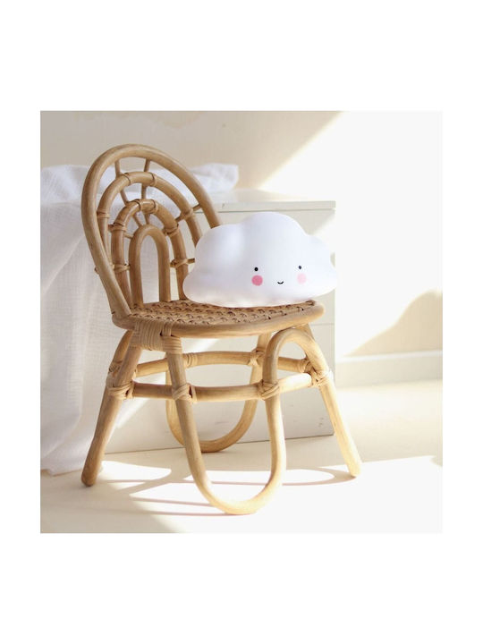 A Little Lovely Company Led Kids Decorative Lamp Cloud with Color Changes White 14.6x13.2x24.5εκ.