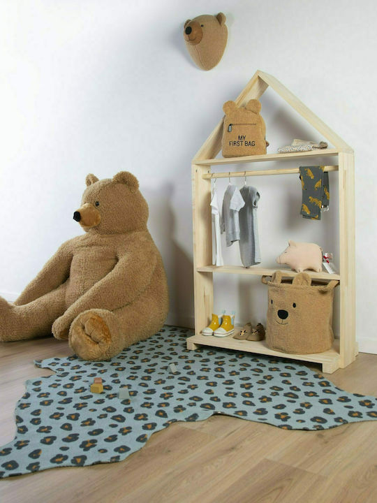 Childhome Kids Decorative Animal Bust Animals Brown made of Fabric Teddy Bear 29x20x31εκ.