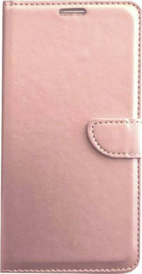 Synthetic Leather Book Rose Gold (Huawei P30 Lite)