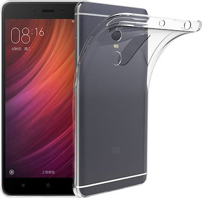 Tpu 0.3 Silicone Back Cover Transparent (Redmi Note 4)