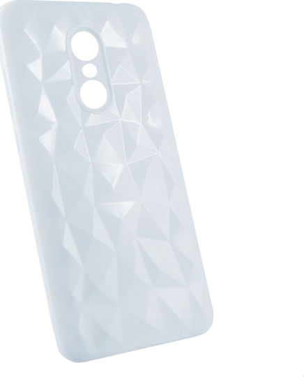 Forcell Air Prism 3D Pattern Задна корица Силикон Прозрачен (Redmi 5 Plus)