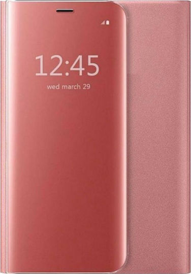 Caselab Clear View Book Πλαστικό Ροζ Χρυσό (iPhone XR)