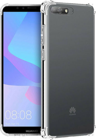Задна корица Силикон 0.5мм Прозрачен (Huawei Y6 2018)