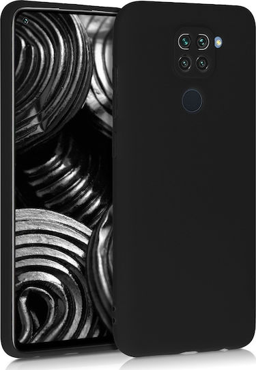 Back Cover Σιλικόνης Μαύρο (Redmi Note 9)