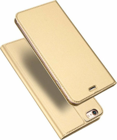 Dux Ducis Skin Pro Series Book Synthetisches Leder Gold (iPhone 6/6s Plus)