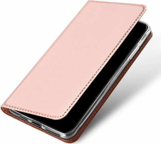 Dux Ducis Skin Pro Buchen Sie Synthetisches Leder Magnetisch Rose Gold (iPhone 11 Pro Max)