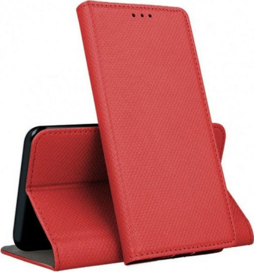 Forcell Smart Magnet Book Piele artificială Roșu (Galaxy A71)