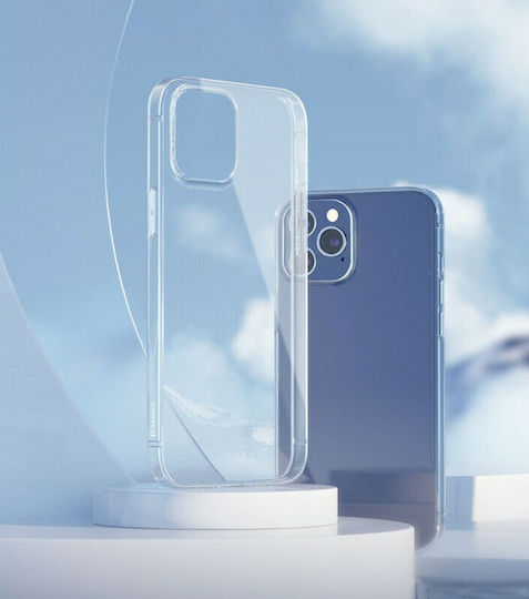 Baseus Simple Series Umschlag Rückseite Silikon Transparent (iPhone 12 Pro Max)