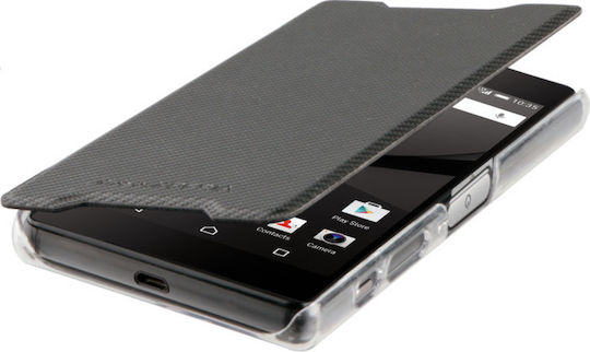 Roxfit Book Δερματίνης Μαύρο (Xperia Z5 Compact)