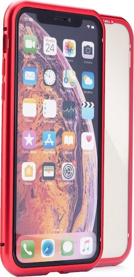 Back Cover Σιλικόνης Μαγνητικό Κόκκινο (iPhone XS Max)