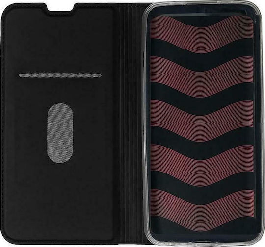 Powertech Книга Изкуствена кожа Син (Huawei P30)