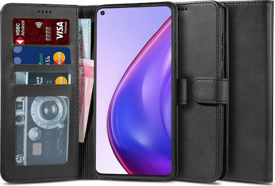 Tech-Protect Wallet Δερματίνης Μαύρο (Redmi Note 9T)