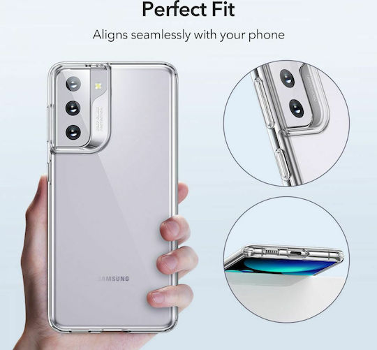 ESR Project Zero Back Cover Σιλικόνης 0.98mm Διάφανο (Galaxy S21 Ultra 5G)