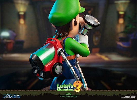 First 4 Figures Luigi's Mansion 3 Sammelbare Figur Luigi Figur 23cm