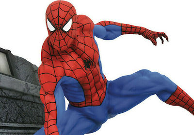 Spiderman (webbing) Statue Diamond Select Gallery